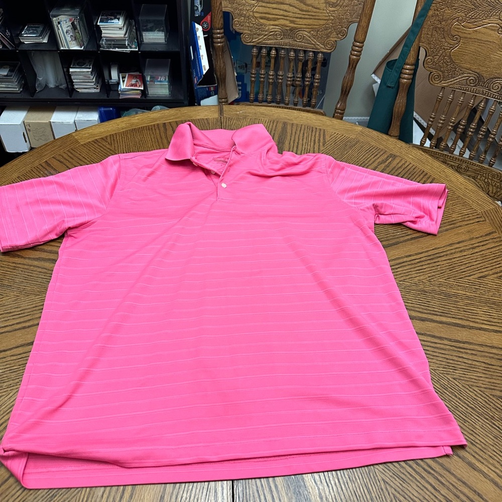 Walter Hagen Pink Polo Shirt